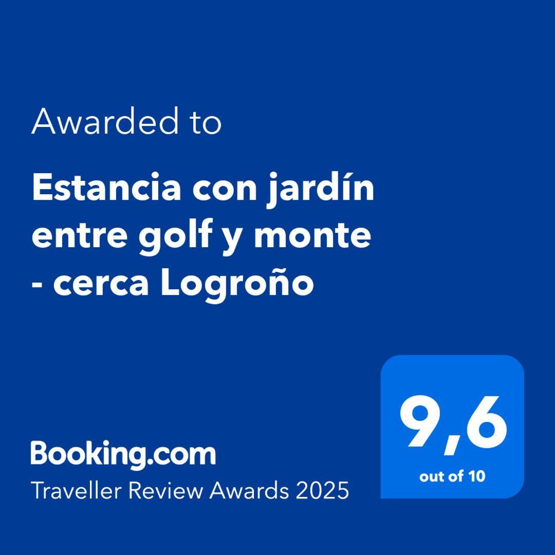 Estancia Con Jardin Entre Golf Y Monte - Cerca Logrono Sojuela Екстериор снимка